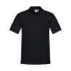 Solid Black Aero Polos